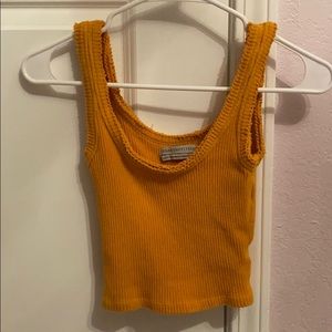 Mustard tank top